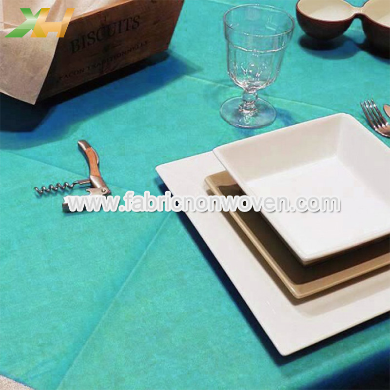 XINHUA TEXTILE   TNT Nonwoven Table Rolls （Pre cut）